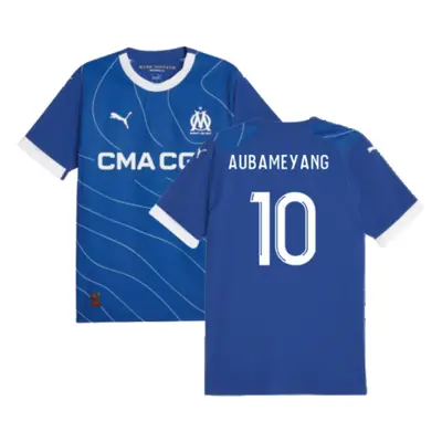 (L) Marseille Away Shirt (Aubameyang 10)