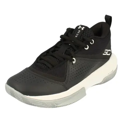 (3.5) Under Armour GS Sc 3Zero IV Basketball Trainers Sneakers Shoes