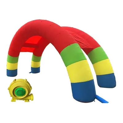 Vevor CQGM8MX4MSGM00001V1 x ft. Inflatable Rainbow Twin Arch