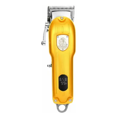 (Gold) 110V-220V Charged Adjustable Salon Professional Cordless Electric Hair Clipper