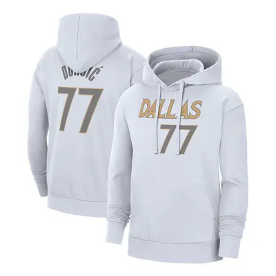 (1, L) Playoff Mavericks Doncic Sweatshirt Top #77