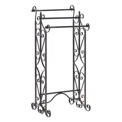 Towel Stand CHILLAN Metal Black