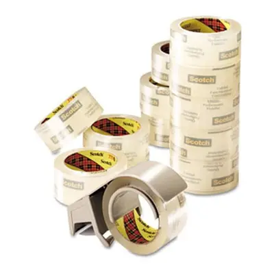 3M Commercial Performance Packaging Tape 1.88&apos;&apos; x 54.6 yards Clear Pack