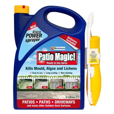 Patio Magic Patio Cleaner Ready To Use Spray 5L [100049]