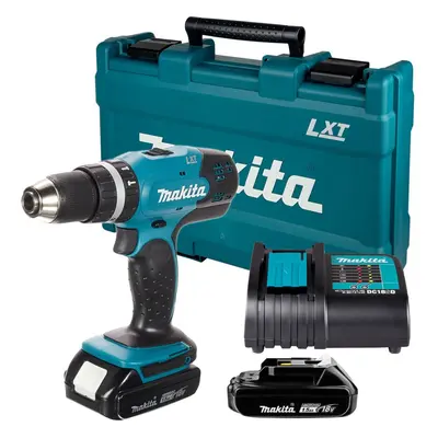 Makita DHP453SYE 18v Combi Hammer Drill Includes x 1.5AH Batteries DHP453