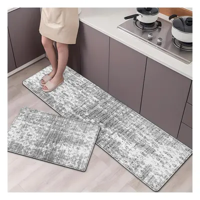 (120*160cm) 1pcs Nordic Style Runner Rug Kitchen Mat Soft Thickened Kitchen Floor Mat Waterproof