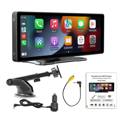 (as the picture) 9.3 Inch Touch Screen Car Mp5 Player Carplay Android Auto Mirror Link Portable 