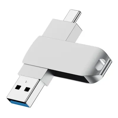 (as the picture, 512GB) Dual-use Type-c Usb Flash Drive For Computers And Mobile Phones. Compati