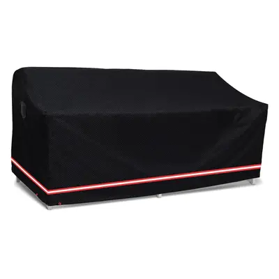 (152x89x89 cm, Black) Garden Sofa Cover, Patio Outdoor Heavy Duty Durable UV Resistant Waterproo