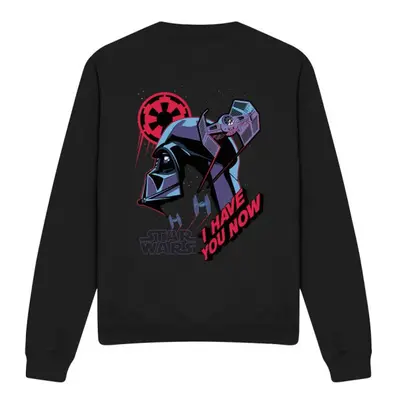 (XXL, Black) Star Wars Unisex Adult I Have You Now Sweatshirt