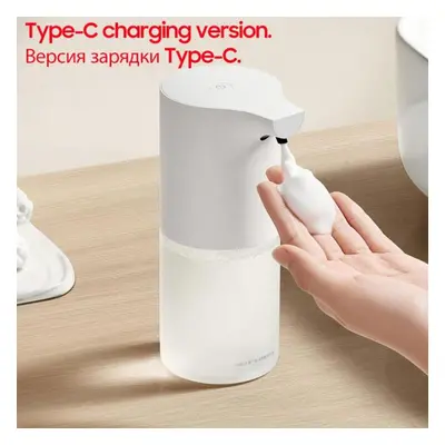 (white, With Battery No liquid) Original Xiaomi Mijia 1s Automatic Induction Foaming Hand Washer