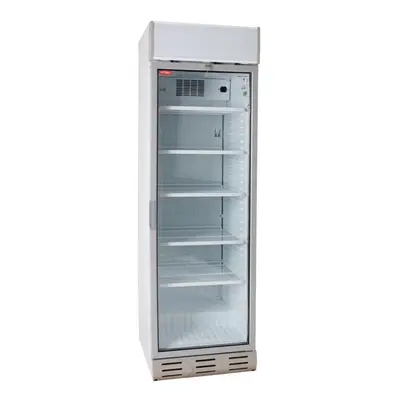 Contender 343L Commercial Glass Door Display Fridge