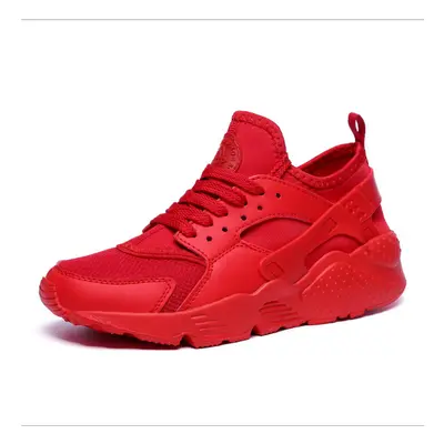 (Red, EU42=US8.5=UK7.5) Men Comfortable City Running Trainers Sneakers Triple Shoes