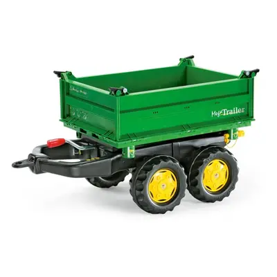 Rolly Toys Mega Trailer - John Deere Green For - Years Old -Green