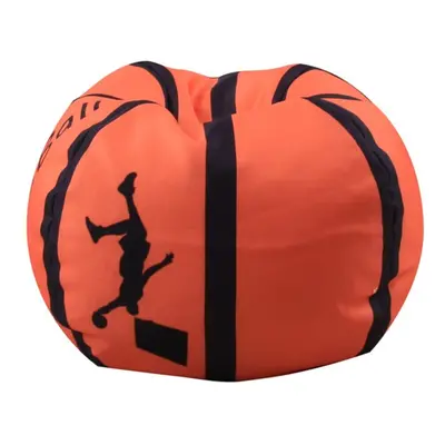 (Basketball, 38") Youngshion Bean Bag Chair Kids Plush Toy Storage