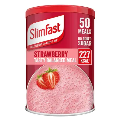 SlimFast Healthy Shake For Balanced Diet Plan With VitamIns And Minerals, High In Fibre, Meal Re