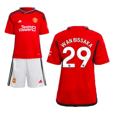 (2-3 Years) Man Utd Home Mini Kit (Wan Bissaka 29)