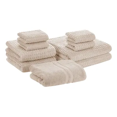 Set of Towels ATAI Cotton Beige