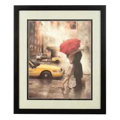 Premier Housewares Framed Couple Under Umbrella Wall Art