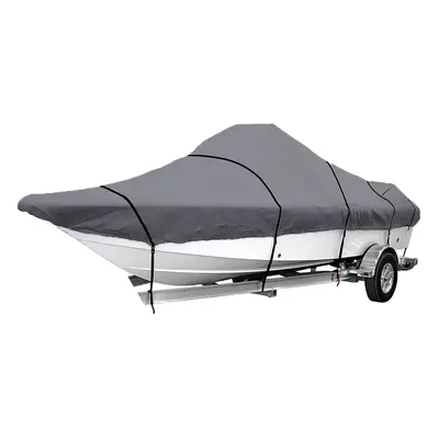 (17-19ft) 17ft-19ft/19ft-21ft/21ft-23ft/23ft-25ft 210D Boat Cover Waterproof Dustproof Heavy Dut