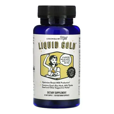 Legendairy Milk, Liquid Gold, Vegetarian Capsules