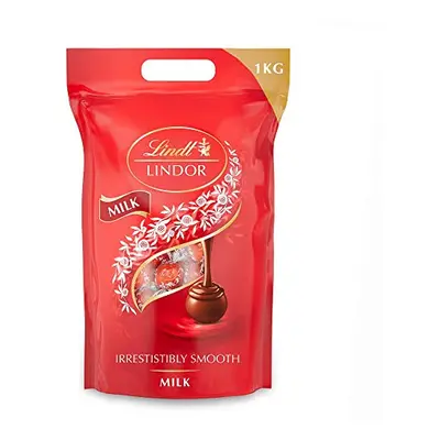 Lindt Lindor Milk Chocolate Truffles Bag - Approx balls, kg - Chocolate Truffles with a Smooth M