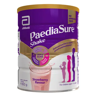 Paediasure Shake Powder Strawberry Flavour 850g