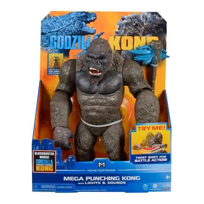 Monsterverse Godzilla vs Kong 13" Mega Figure Mega Kong with lights & sounds