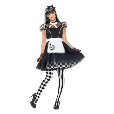 Smiffys Womens/Ladies Alice Gothic Costume Set