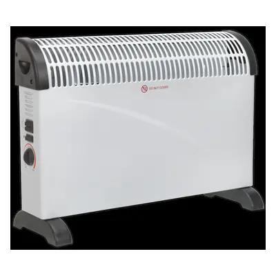 Convector Heater 2000W Heat Settings Thermostat Turbo Fan