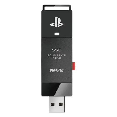 BUFFALO External SSD 2.0TB - Officially Licensed Product - Compatible with PS5 Consoles / PS4 Co