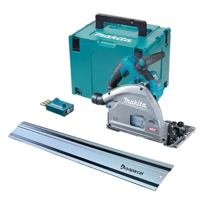 Makita SP001GZ03 40v MAX XGT Brushless Plunge Cut Circular Saw 1x1.5m Guide Rail