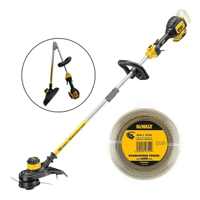 Dewalt DCM561PBS 18v XR Cordless Brushless Grass Trimmer Split Shaft + 15m Line