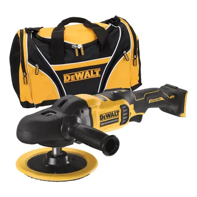 Dewalt DCM849N 18v Brushless XR Rotary Polisher 180mm Bare Unit + Tool Bag