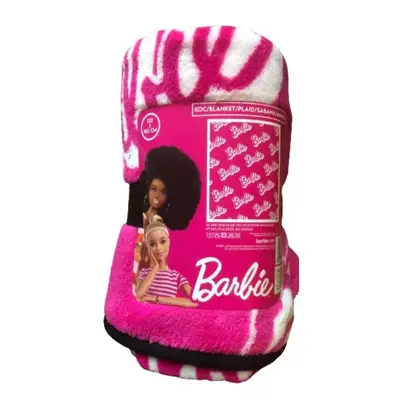 Barbie coral blanket