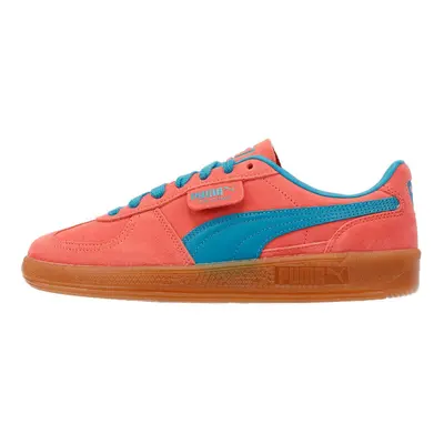 (Pink, (Adults')) Puma Palermo Leather Pink/Blue Trainers