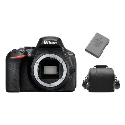 NIKON D5600 Body + camera Bag + NIKON EN-EL14A Battery