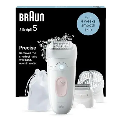 Silk-Ã©pil Epilator for Easy Hair Removal, Braun Epilator for Women, Wet & Dry, Lasting Smooth S