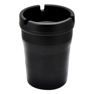 New Cigarette Smokeless Ashtray Car Cup Holder Outdoor Portable Black Plastic