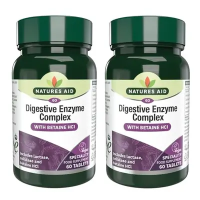 (2 Pack) - Natures Aid - Digestive Enzyme Complex | 60's | Pack Bundle