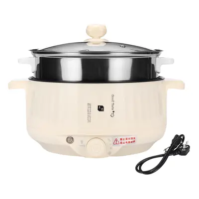 Electric Steamer Cooker 400W-1000W 1.7L/2.2L/2.7L Multifunction Cooking Pot Hot Pot Non-Stick Li