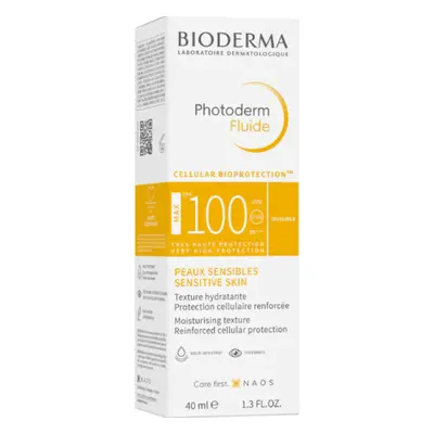 Bioderma Photoderm SPF Max Fluid Ultra-High Sun Protection Fluid for Very Fair, Brightenig, Hypo