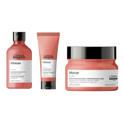 L'Oreal Serie Expert Inforcer - Shampoo 300ml - Conditioner 200ml - Mask 250ml