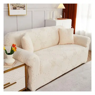 (as the picture, Medium(145-185cm)) Stretch Plush Jacquard Sofa Covers For Couch Covers Sofa Sli