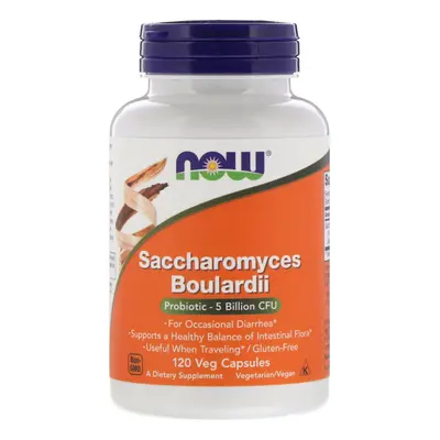 Now Foods, Saccharomyces Boulardii, Billion CFU, Veg Capsules