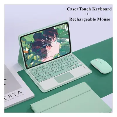 (green, xiaomi pad5/5 pro 11in) Touch Keyboard Case For Xiaomi Pad 6 Pro Redmi Pad Se Inch 10.6 