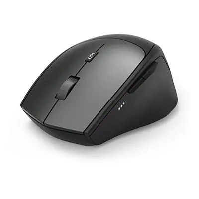 182616 | Optical 6-button wireless mouse âMW-600", Dual mode with USB-C/USB-A, Black