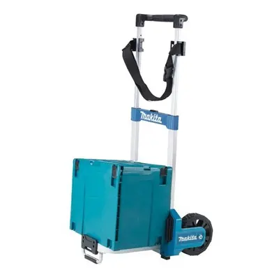 Makita Foldable MakPac Case Trolley Sack Truck with Belt + Deep Makpac Case