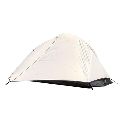 (white) Ultralight Camping Tent Person Aluminum Pole Outdoor Hiking Tent Waterproof Backpacking 