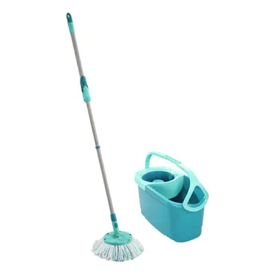 Leifheit Disc Floor Mop Set Home Twist Rotating Head Cleaner Spin Bucket Set